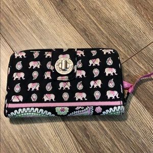 Vera Bradley elephant wallet